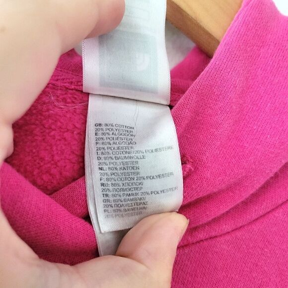 The North Face Hot Pink Hoodie Sweatshirt S - Picture 5 of 7